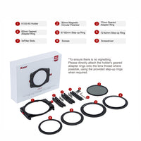 Kase Wolverine Series K9 Filter Holder Kit